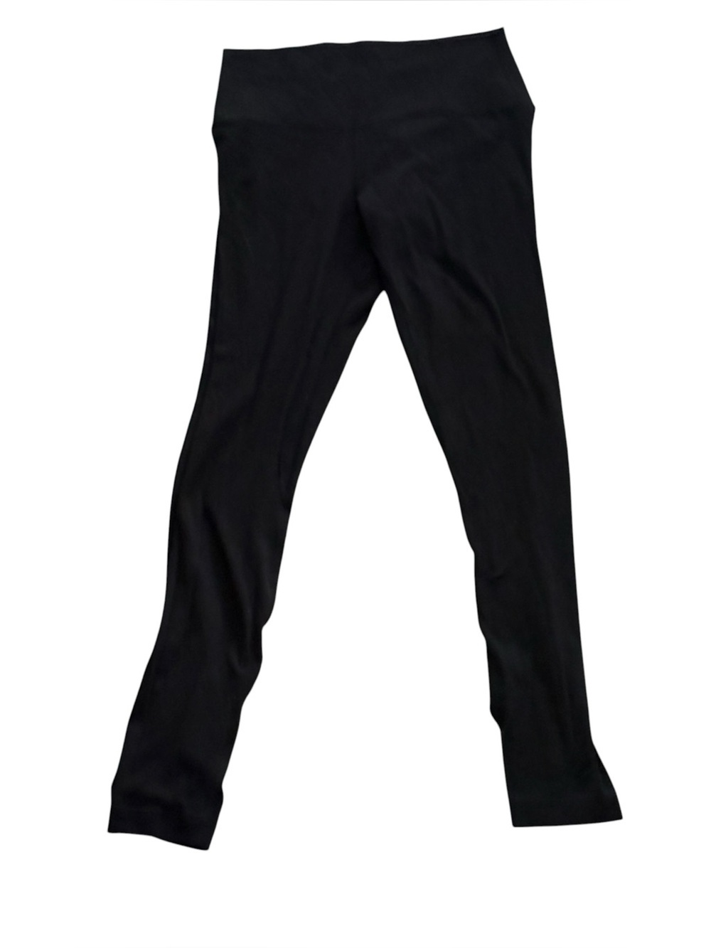 Lululemon Black Leggings Loose Threads Size Medium Estimated Yoga Athletic